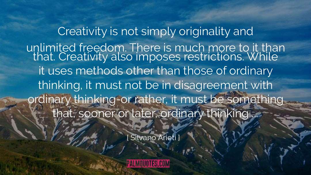 Creative Destruction quotes by Silvano Arieti