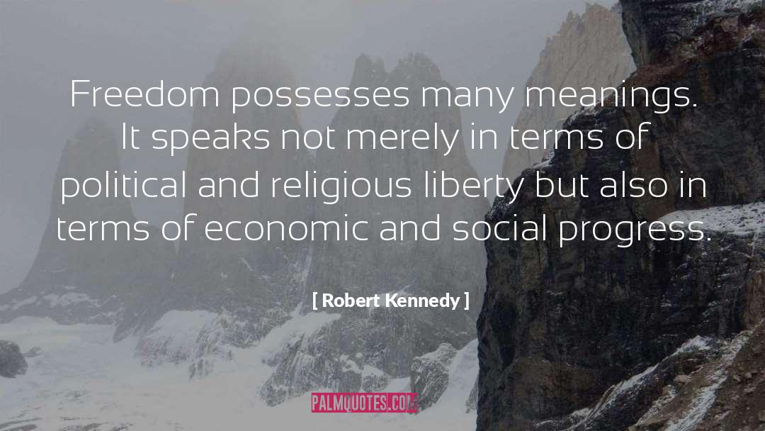 Creative Freedom quotes by Robert Kennedy