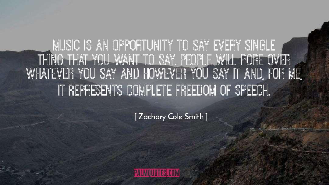 Creative Freedom quotes by Zachary Cole Smith