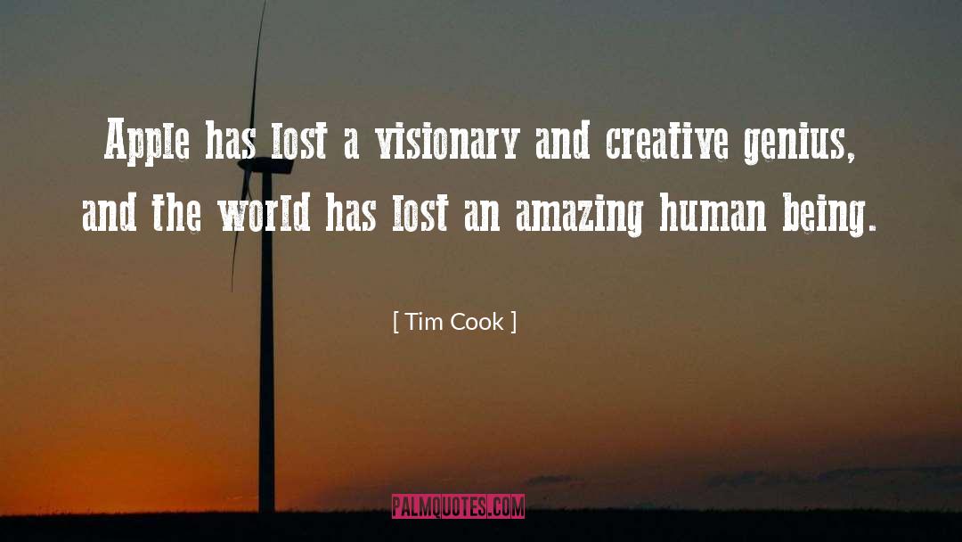 Creative Genius quotes by Tim Cook