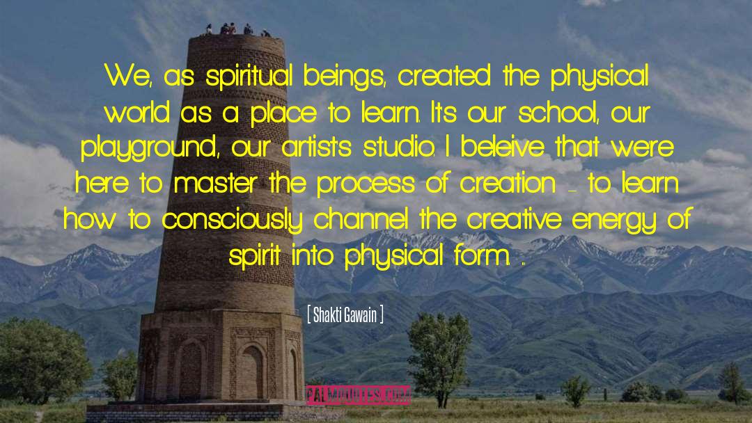 Creative Genius quotes by Shakti Gawain