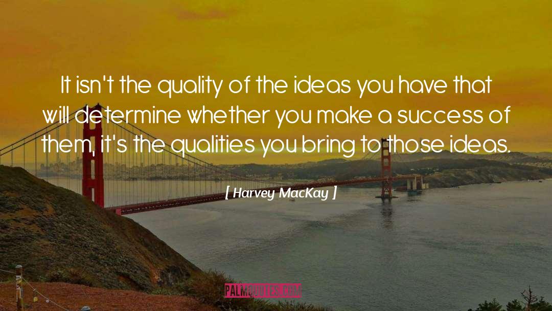 Creative Ideas quotes by Harvey MacKay