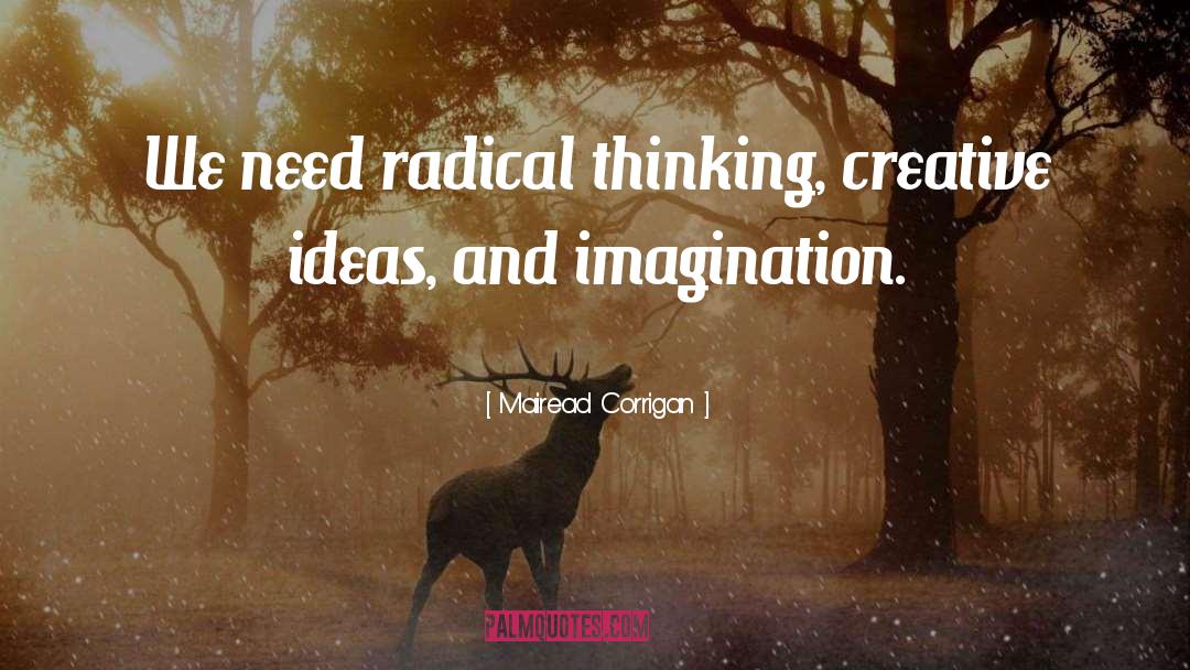 Creative Ideas quotes by Mairead Corrigan