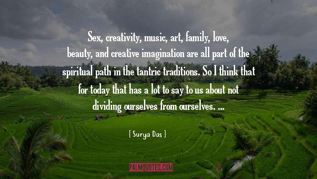 Creative Imagination quotes by Surya Das