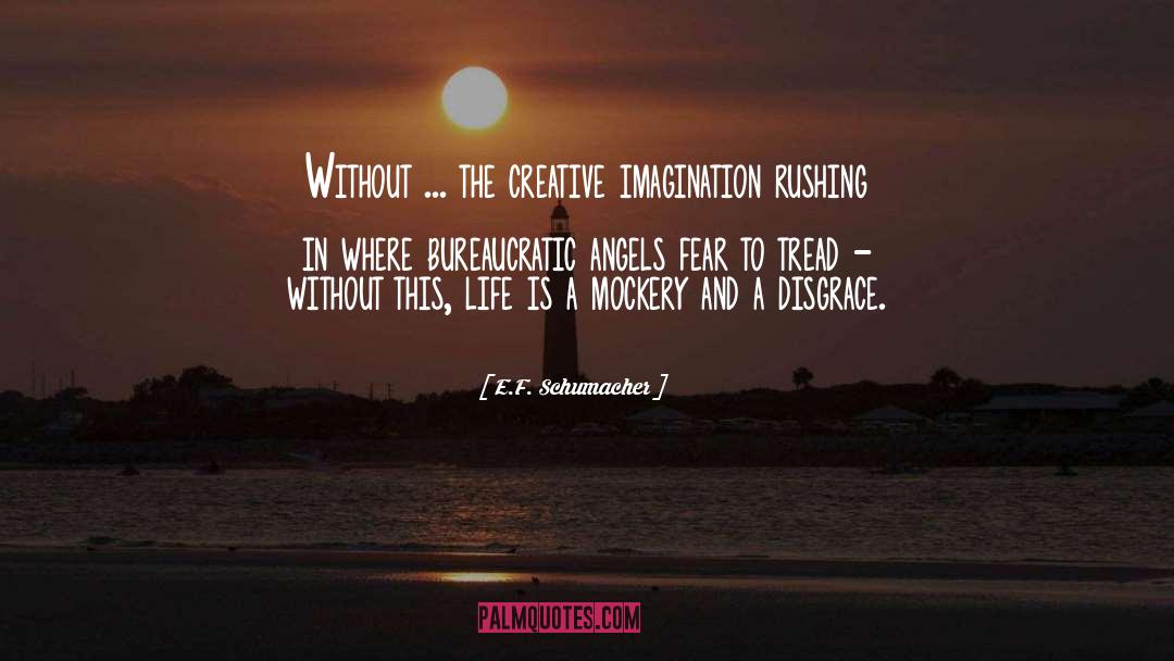 Creative Imagination quotes by E.F. Schumacher