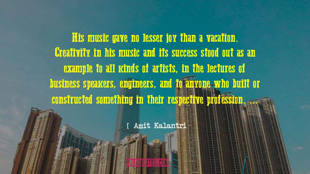 Creative Industries quotes by Amit Kalantri