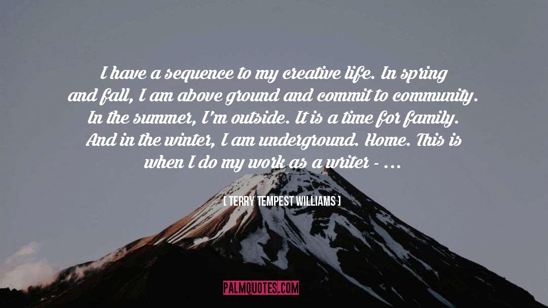 Creative Life quotes by Terry Tempest Williams