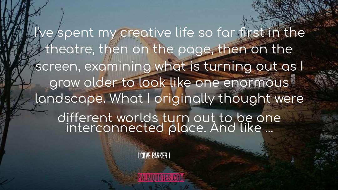 Creative Life quotes by Clive Barker