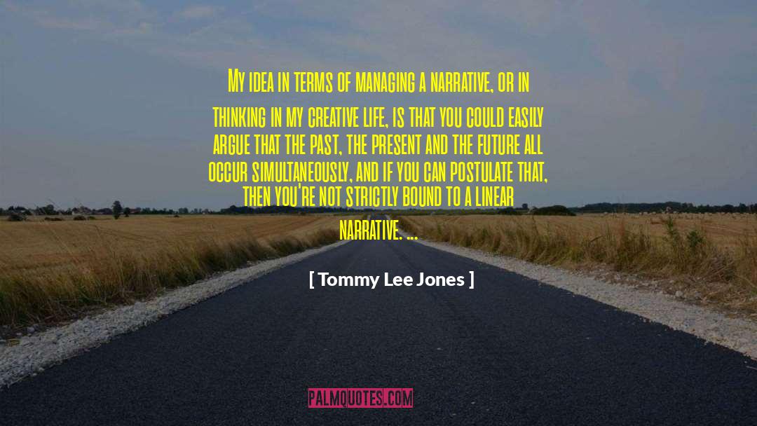 Creative Life quotes by Tommy Lee Jones
