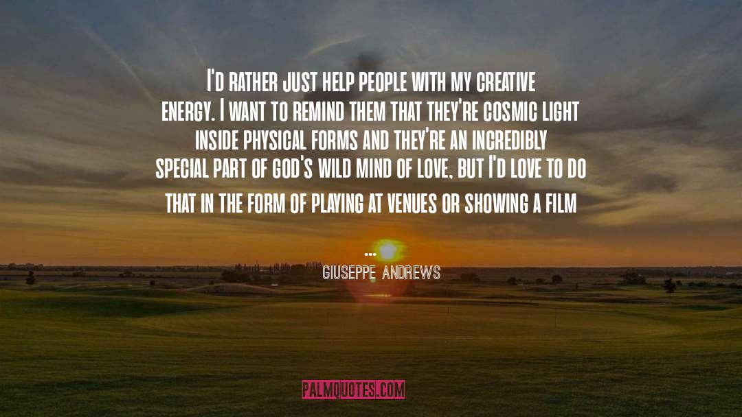 Creative Mind quotes by Giuseppe Andrews