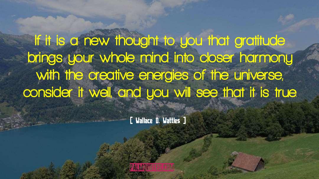 Creative Mind quotes by Wallace D. Wattles