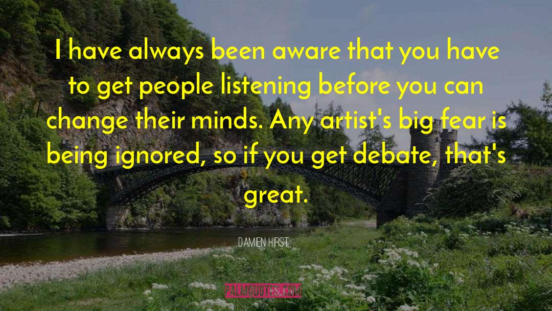 Creative Minds quotes by Damien Hirst