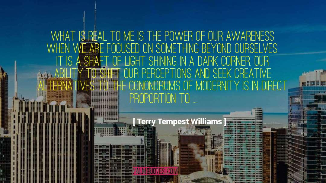 Creative Momista quotes by Terry Tempest Williams