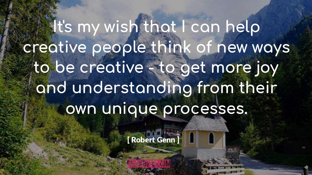 Creative People quotes by Robert Genn