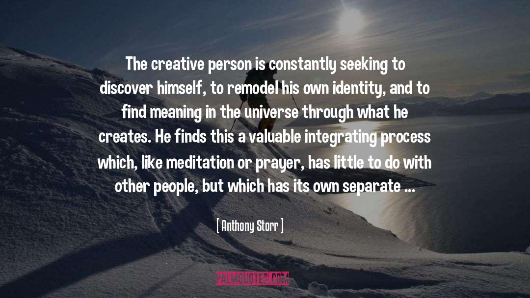 Creative Person quotes by Anthony Storr