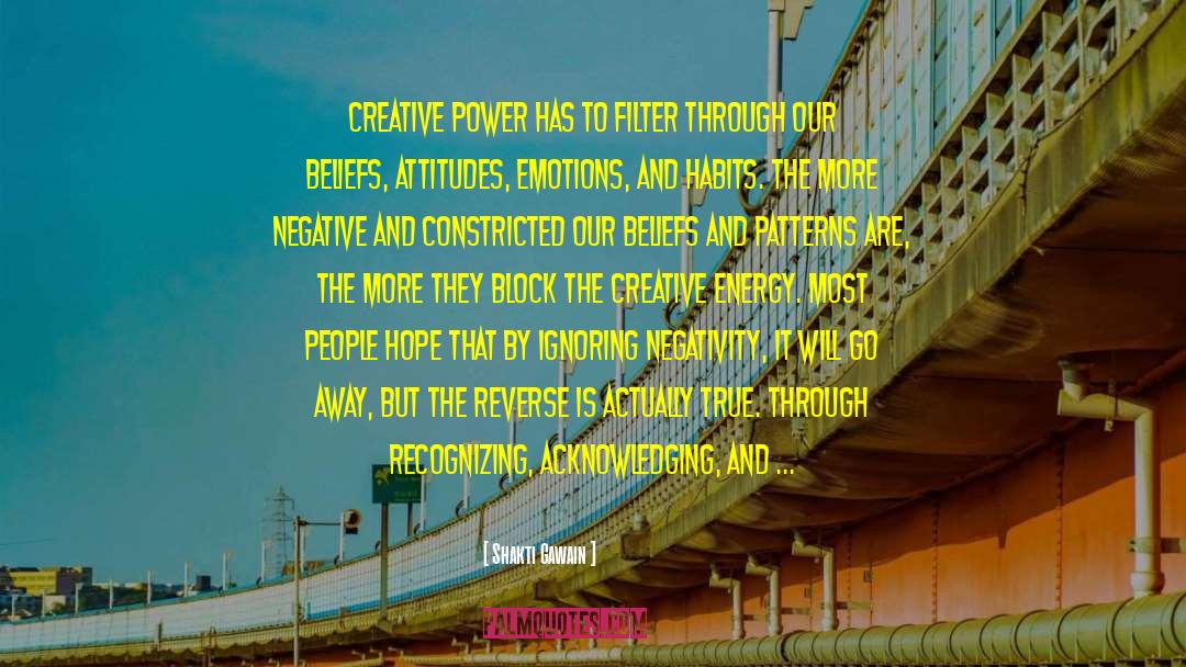 Creative Power quotes by Shakti Gawain