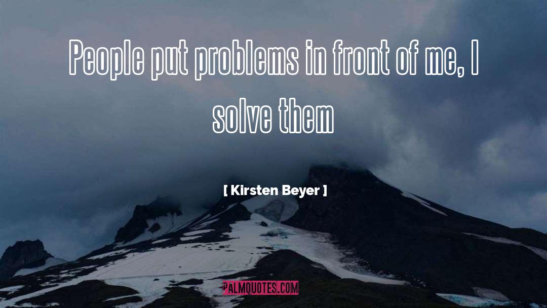 Creative Problem Solving quotes by Kirsten Beyer