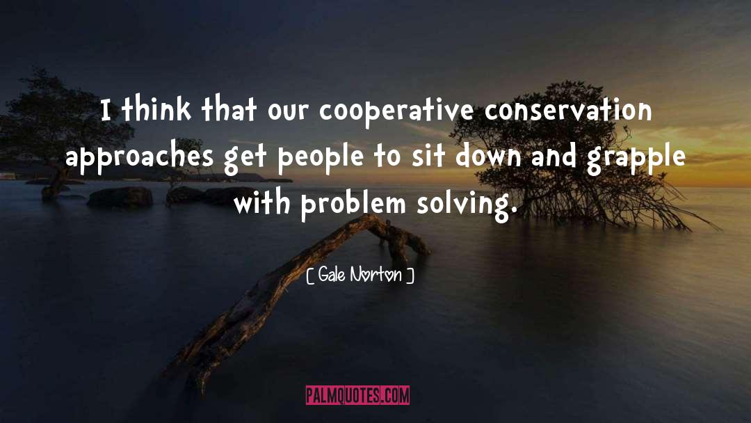 Creative Problem Solving quotes by Gale Norton