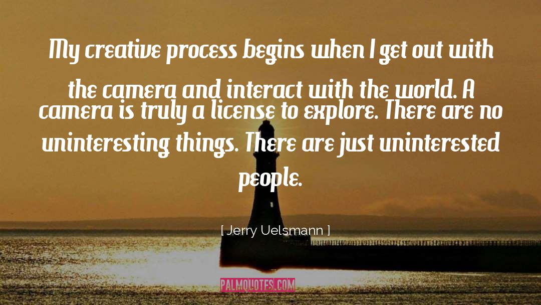 Creative Process quotes by Jerry Uelsmann