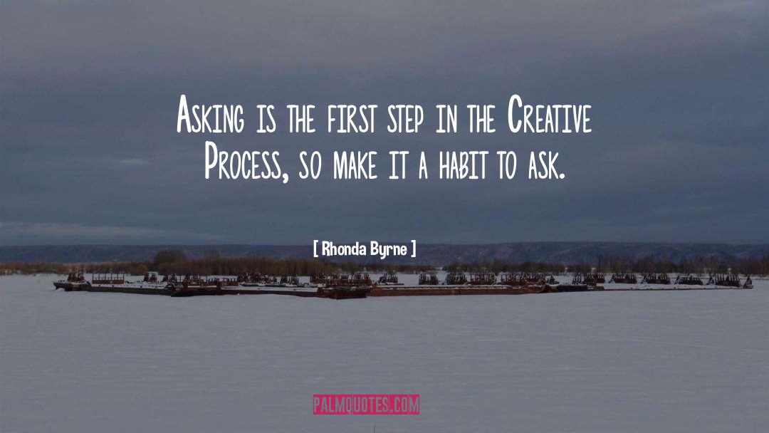 Creative Process quotes by Rhonda Byrne