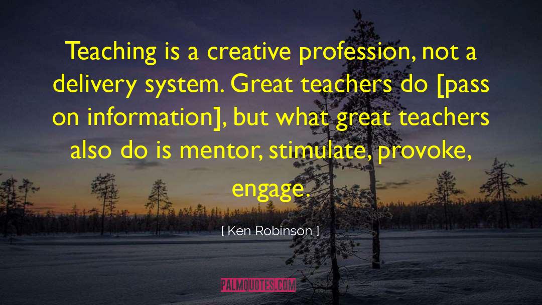 Creative Profession quotes by Ken Robinson