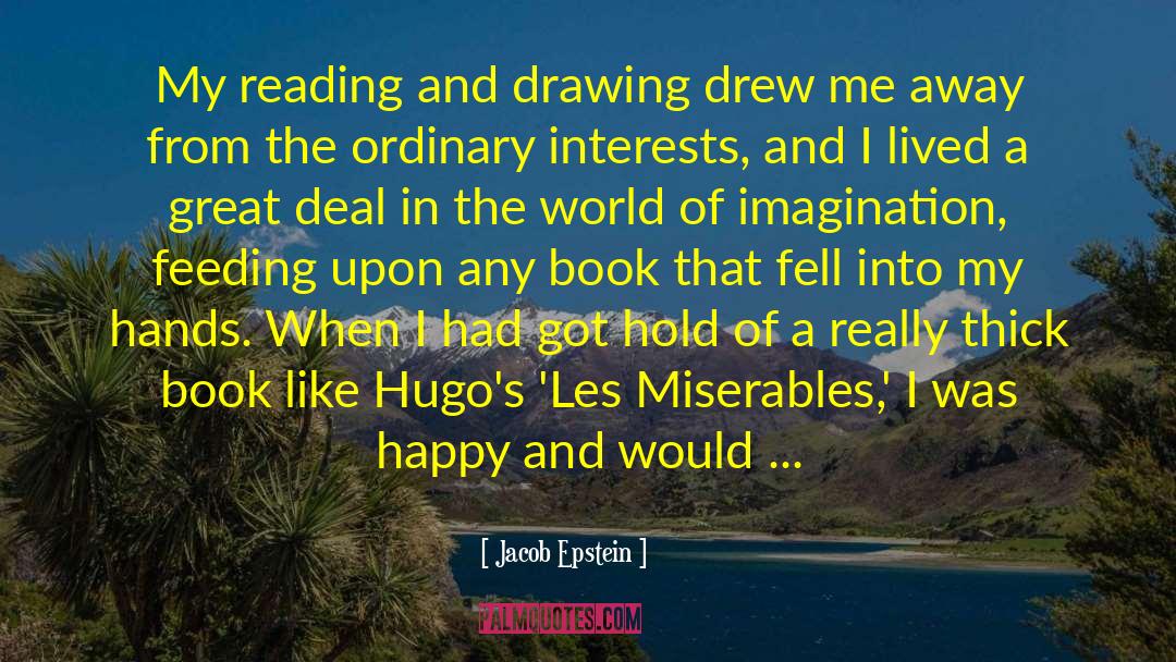 Creative Reading quotes by Jacob Epstein