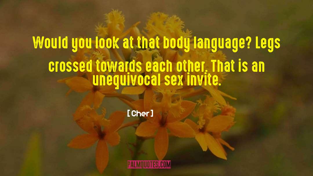 Creative Sex quotes by Cher