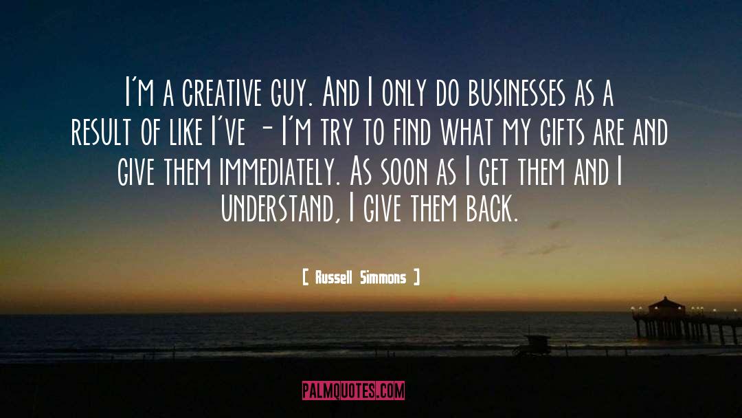Creative Space quotes by Russell Simmons