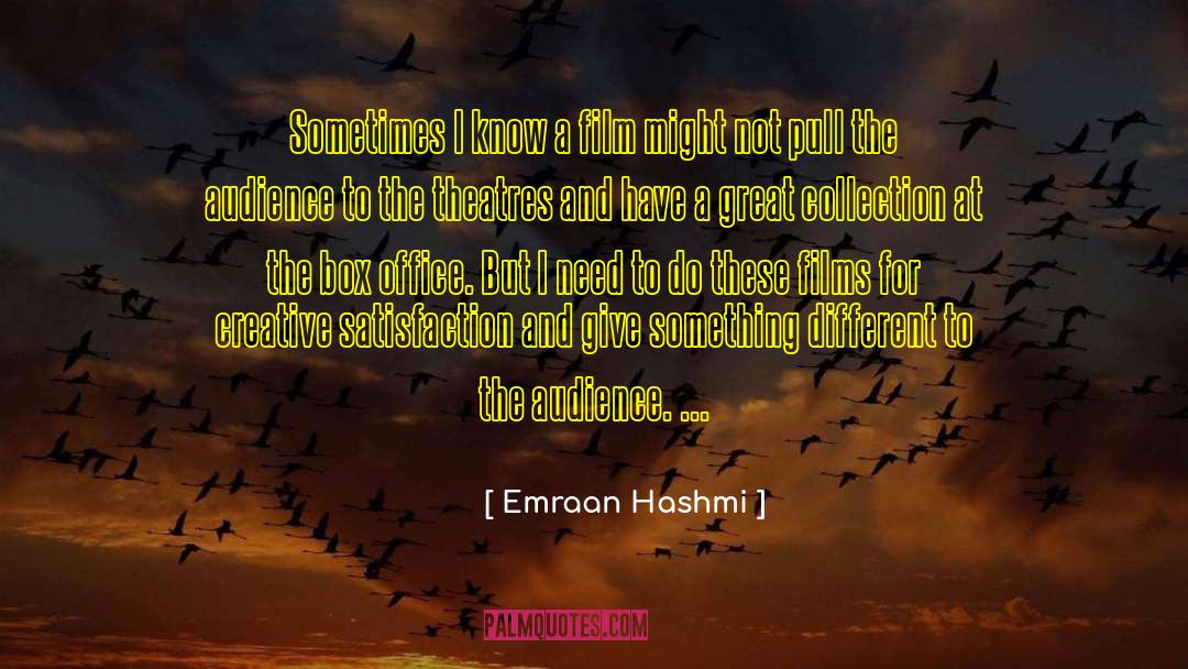 Creative Spark quotes by Emraan Hashmi