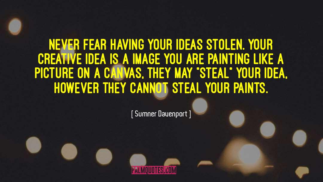 Creative Spark quotes by Sumner Davenport