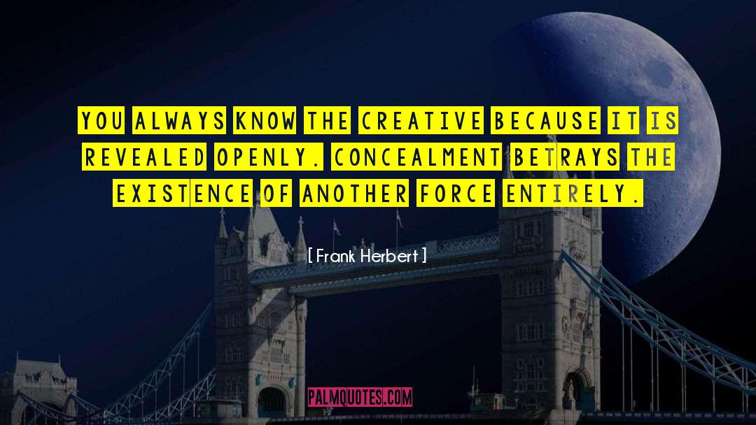 Creative Tasks quotes by Frank Herbert