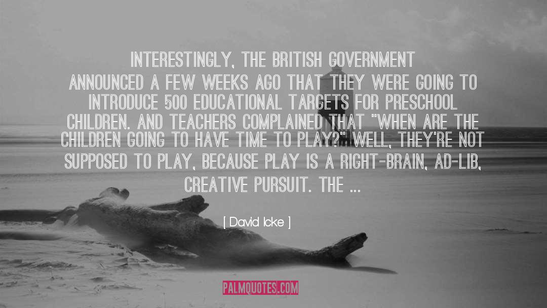 Creative Team quotes by David Icke