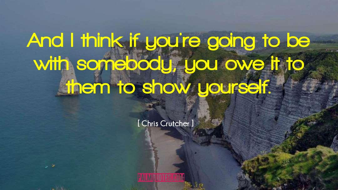 Creative Thinking quotes by Chris Crutcher