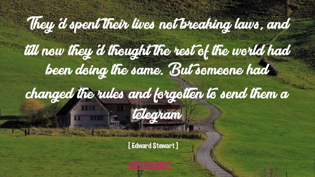 Creative Thought quotes by Edward Stewart