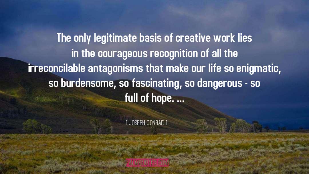 Creative Work quotes by Joseph Conrad