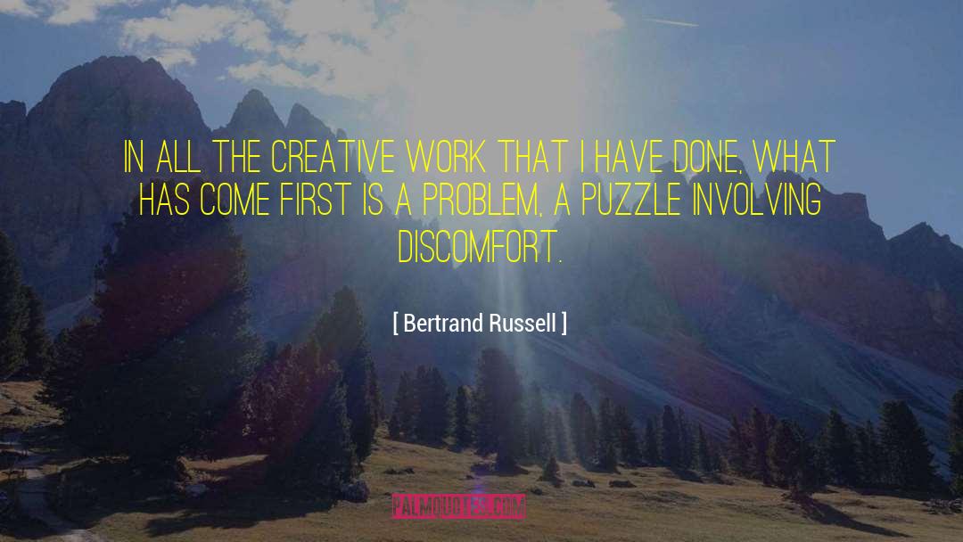 Creative Work quotes by Bertrand Russell