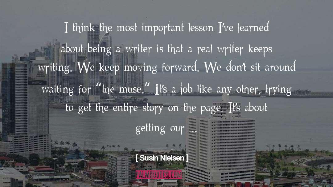 Creative Writer quotes by Susin Nielsen