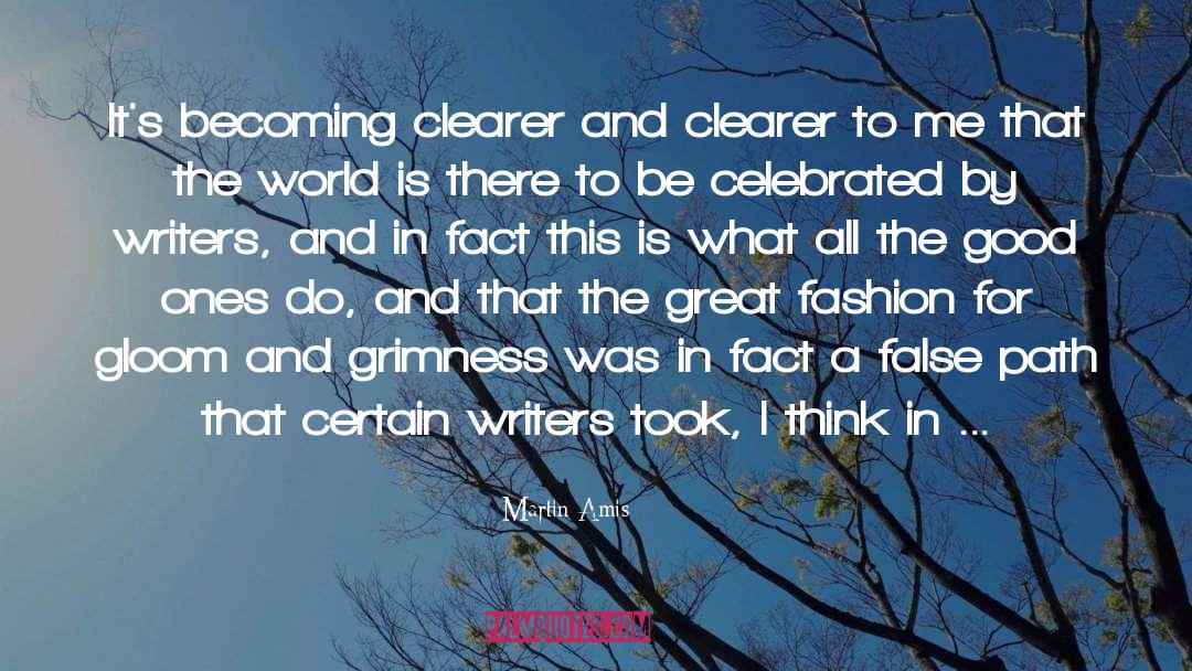 Creative Writers quotes by Martin Amis