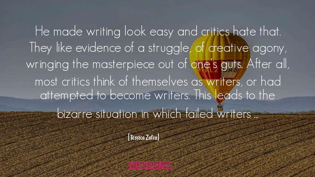 Creative Writing Education quotes by Jessica Zafra