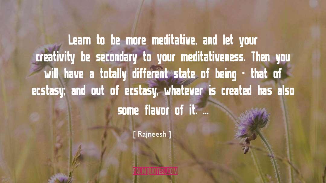Creativity quotes by Rajneesh