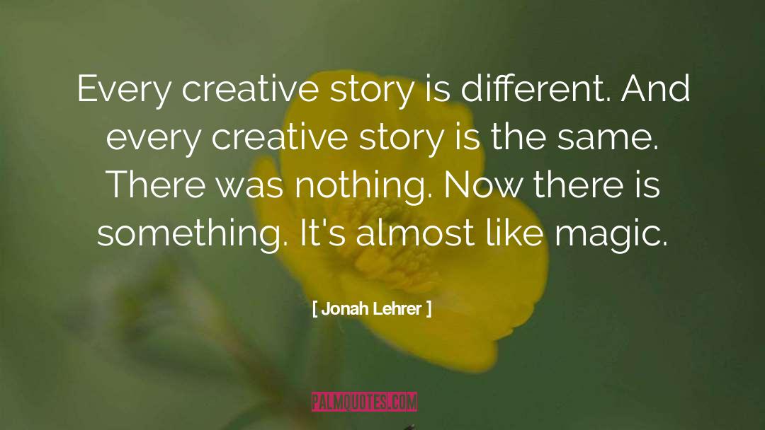 Creativity quotes by Jonah Lehrer