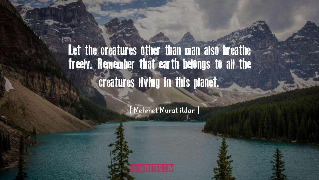 Creatures quotes by Mehmet Murat Ildan