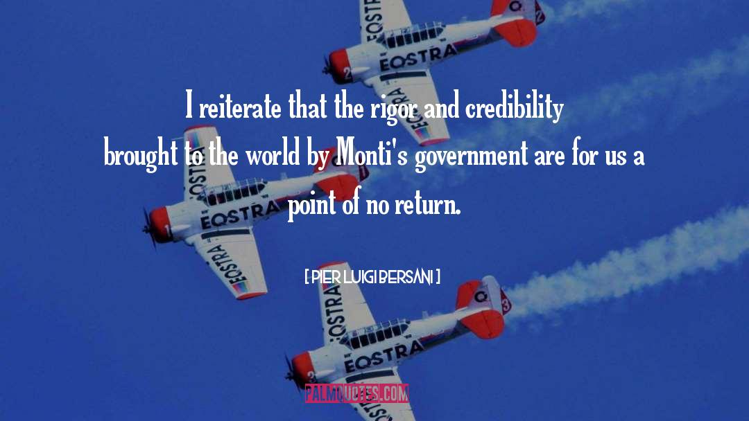 Credibility quotes by Pier Luigi Bersani