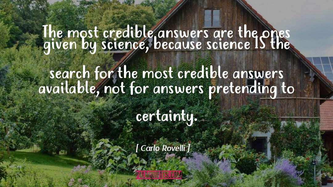 Credible quotes by Carlo Rovelli