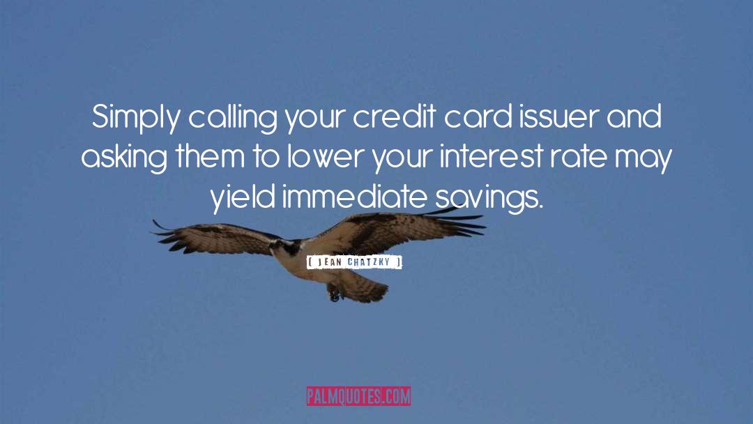 Credit Card quotes by Jean Chatzky