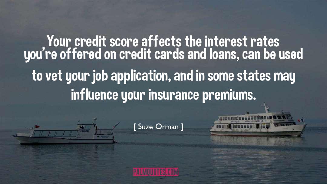 Credit Cards quotes by Suze Orman