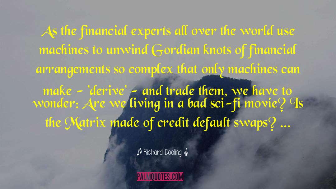 Credit Default Swap quotes by Richard Dooling