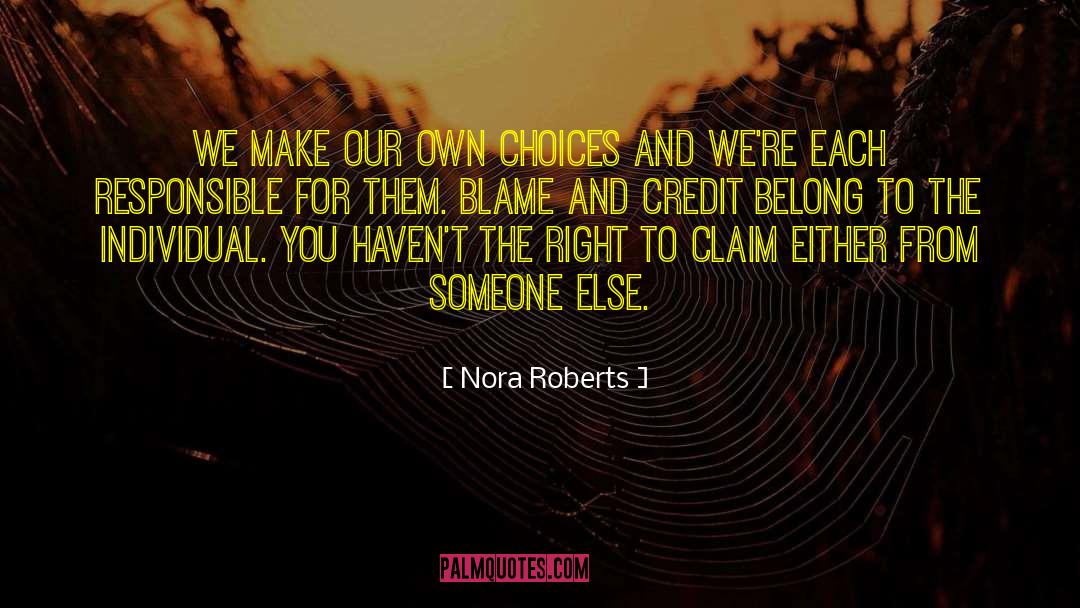 Credit Derivatives quotes by Nora Roberts