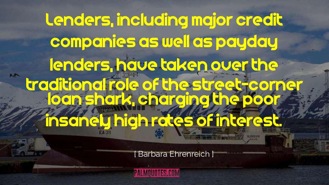 Credit Derivatives quotes by Barbara Ehrenreich