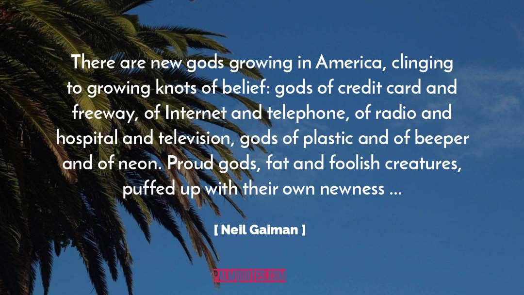 Credit quotes by Neil Gaiman